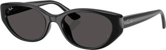Ray-Ban Sunglasses, unisex, Black, Size: 55 MM Aviator Sunglasses