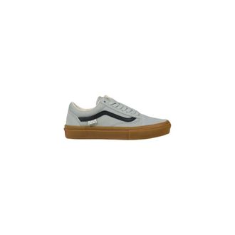 Vans Grijze Su&egrave;de Leren Lage Sneakers