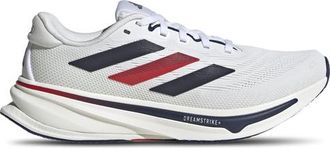 adidas Womens adidas Supernova Rise 2 - Running Shoes White/Dark Blue/Pure Ruby Size 10.0
