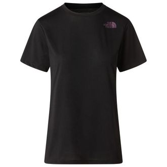 The North Face Bitmap Logo Short Sleeves Tee Funktionsshirt f&uuml;r Damen | schwarz