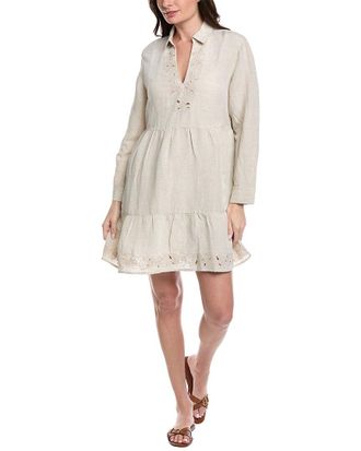 Tommy Bahama St. Lucia Linen-Blend Mini Dress