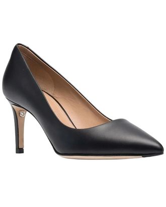 Ferragamo Ilary 70Mm Leather Pump Black