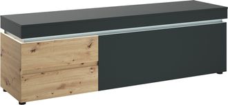 Furniture To Go Luci 1 Door 2 Drawer 180cm wide TV Unit (including LED lighting)