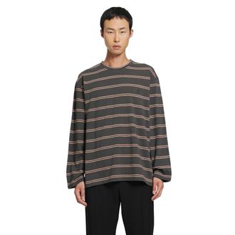 Jil Sander Cotton Crewneck Long Sleeve T-Shirt