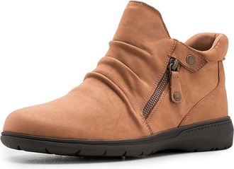 Rockport Helen Womens Boots Medium Natural : 7.5 W (C), Leather