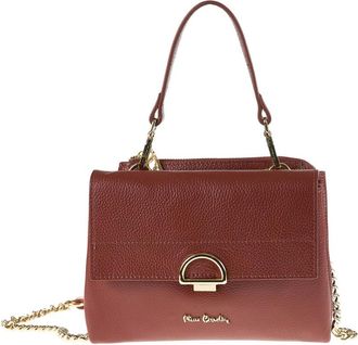 Pierre Cardin 1934 Schoudertas - Dames - Handtassen - Bruin - ONE Size - Katoen - Tassen
