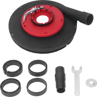 OEM Cubierta Antipolvo De 9 Pulgadas Para Amoladora Angular, Cubierta Antipolvo Para Rectificado De Superficies, Para Amoladora Angular, Rojo/negro, 230 M