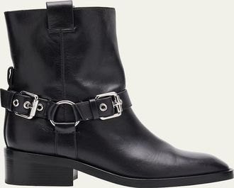 3.1 Phillip Lim Alexa Leather Moto Boots