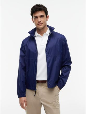 Tommy Hilfiger Mens Water-Repellent Ripstop Windbreaker - Navy - XXXL