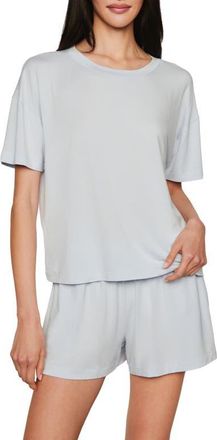 Eberjey Giselle Stretch Modal Pajama Top in Ice Blue at Nordstrom, Size X-Small