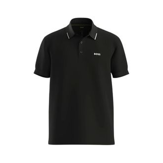 HUGO BOSS Hombre, Camisetas, Negro, Talla: S