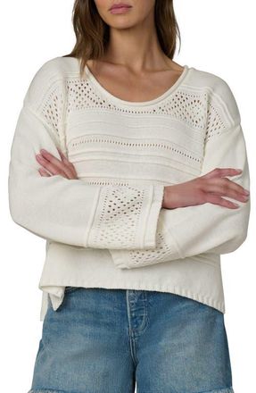 Joe's The Lola Open Stitch Sweater in Ecru at Nordstrom, Size X-Small