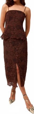 Marie Oliver Joelle Lace Top In Java