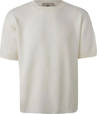 MISCI T-shirt Toldo in maglia - Bianco