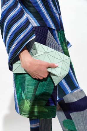 Bao Bao Issey Miyake Clutch, Womens, Green
