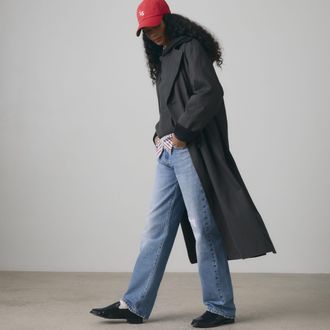 Levi's Bree Barn Trench Coat - Womens - 2XL - Black