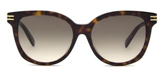 Bulgari BV40027F 52F Womens Sunglasses Brown Size 55