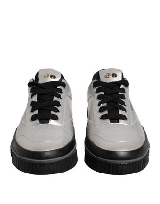 Hide & Jack Metallic Low Top Lace Up Sneakers Mens Shoes (Pre-Owned)