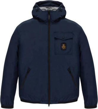 RefrigiWear Hood Light Captain Jacket - Dames - Regenjassen - Blauw - M - Polyester - Fitness