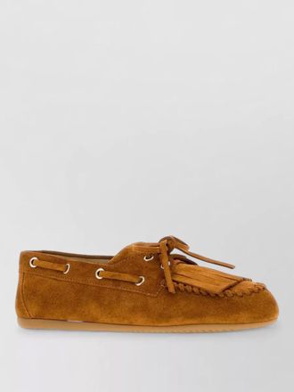 Miu Miu suede slippers