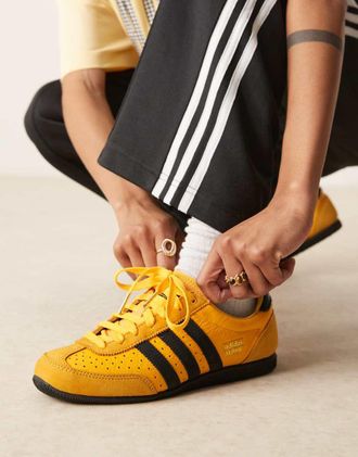 adidas Originals Japan - Sneakers gialle e nere-Giallo