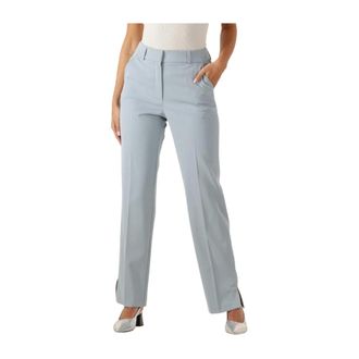 Janice Dames, Broeken, Blauw, Maat: L