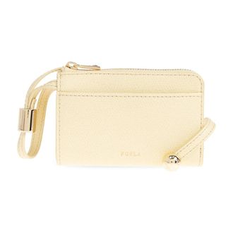 Furla Accessoires, Dames, Geel, ONE Size, Leer, Laura Medium Wallet
