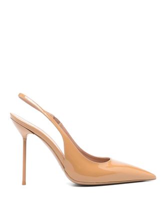 PARIS TEXAS Lidia Patent Leather Slingback Pumps