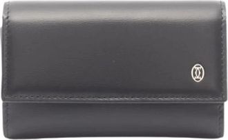 Cartier Pre-owned Accessories, male, Black, Size: ONE SIZE Pre-owned Keycase