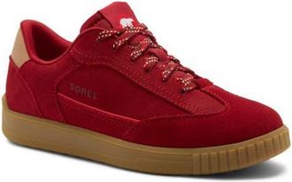 Sorel Ona Drift Lace-Up Sneaker in Red Dahlia/gum at Nordstrom, Size 10.5