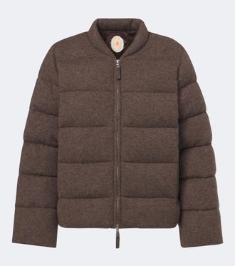 Jardin Des Orangers Piumino in cashmere