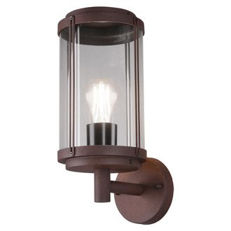 Trio Aplique Farol Ip44 Tanaro &Oacute;xido H32 Cm Lighting
