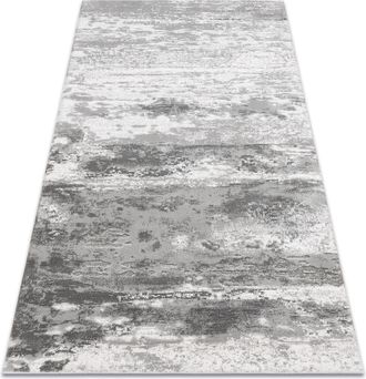 RugsX Rugsx - Alfombra Acr&iacute;lica Vals 2359 Abstracci&oacute;n Marfil / Gris Grey 70x140 Cm