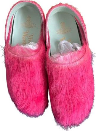 Vivienne Westwood Calf Hair Clogs Size 41