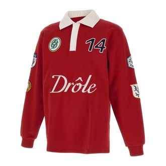 Dr&ocirc;le de Monsieur Polo Shirts, male, Red, S, Le Polo Racing