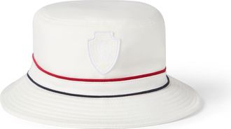 Brunello Cucinelli Bucket hat with logo in White at Nordstrom, Size X-Small
