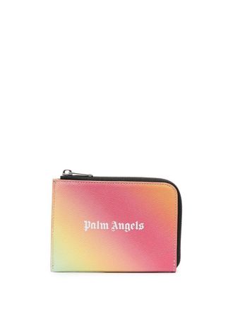 Palm Angels Portacarte con stampa - Multicolore