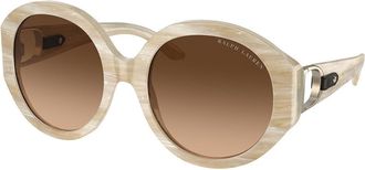 Ralph Lauren RL8188Q 608474 Womens Sunglasses Brown Size 56