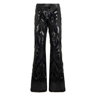 Alberta Ferretti Mujer, Pantalones, Negro, Talla: S