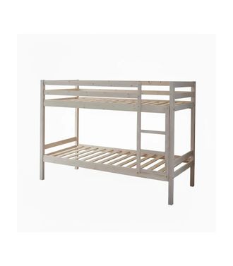 Muemue Litera Infantil Madera Blanco Lavado 90x190/90x190cm