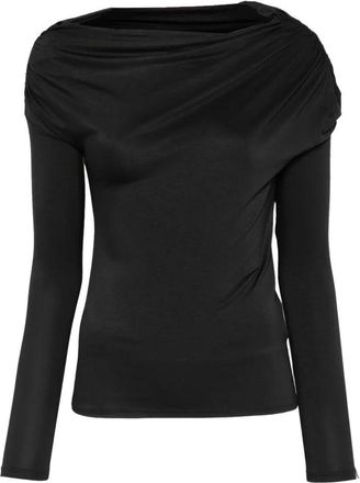 Patrizia Pepe Draped T-Shirt