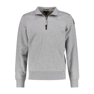 Parajumpers Broad Peak Half-Zip Fleece - - Sweatshirts & Hoodies - Uomo - Grigio - M