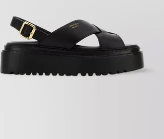 Prada leather sandals