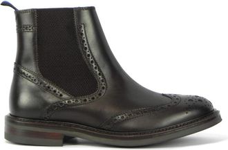 Marco Ferretti Chelsea Boots - Heren - Chelseaboots - Bruin - 44 EU - Leer - Schoenen
