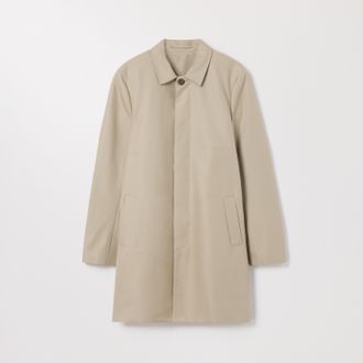 Asket The Car Coat Dark Navy