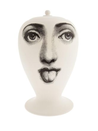 Fornasetti Bitossi jar - unisex - China - One Size - White