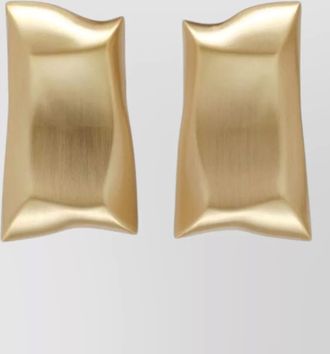 Cult Gaia brass hoop earrings