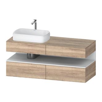 Duravit Qatego Consola Mueble Bajo Lavabo, 2 Extensiones, 2 - Duravit