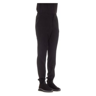 Ermenegildo Zegna Broeken, Heren, Zwart, M, Wol, Slim-fit broeken