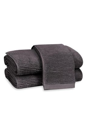 Matouk Aman Rib Cotton Tub Mat in Anthracite at Nordstrom, Size Bath Mat
